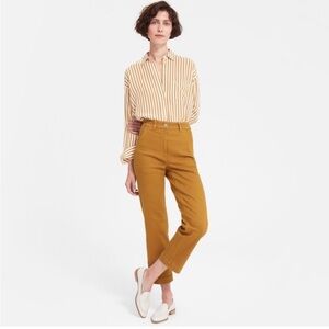 Everlane The Straight Leg Cropped Pants - Size 0 Short